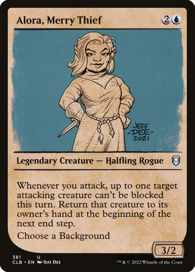 Alora, Merry Thief - Foil