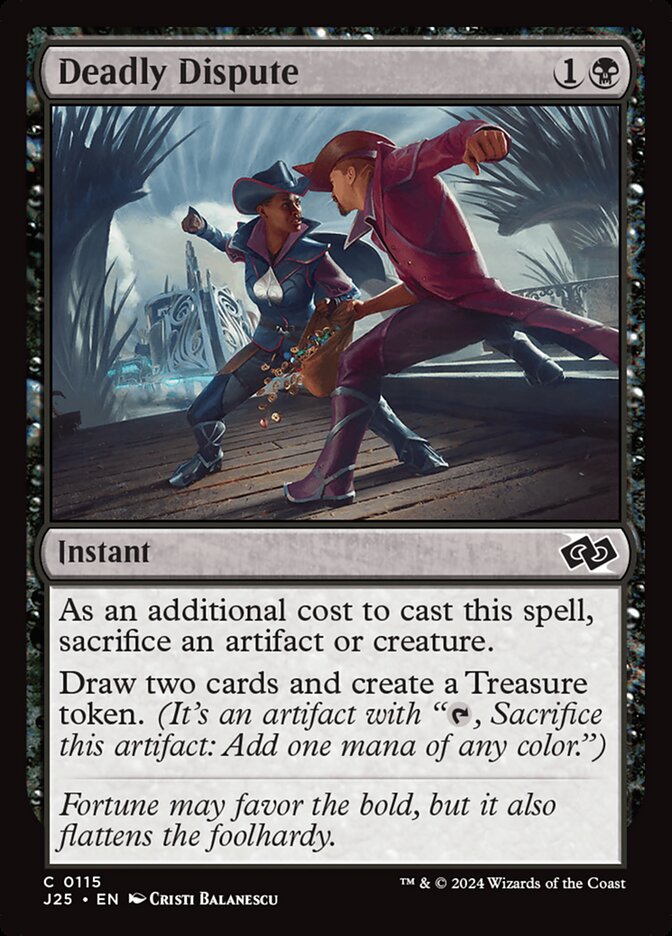 Deadly Dispute, Foundations Jumpstart Card Art