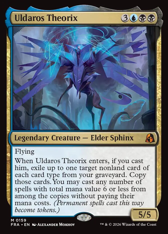 Uldaros Theorix, Reality Fracture Card Art