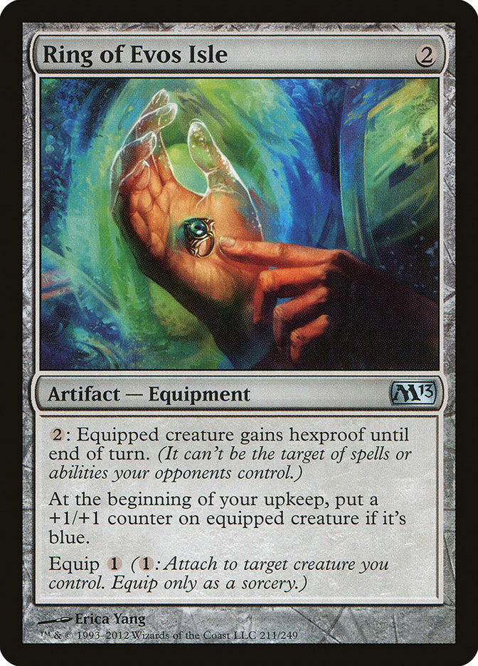 Ring of Evos Isle, Magic 2013 Card Art