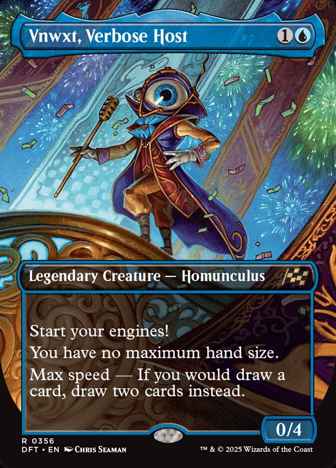 Vnwxt, Verbose Host, Aetherdrift Card Art
