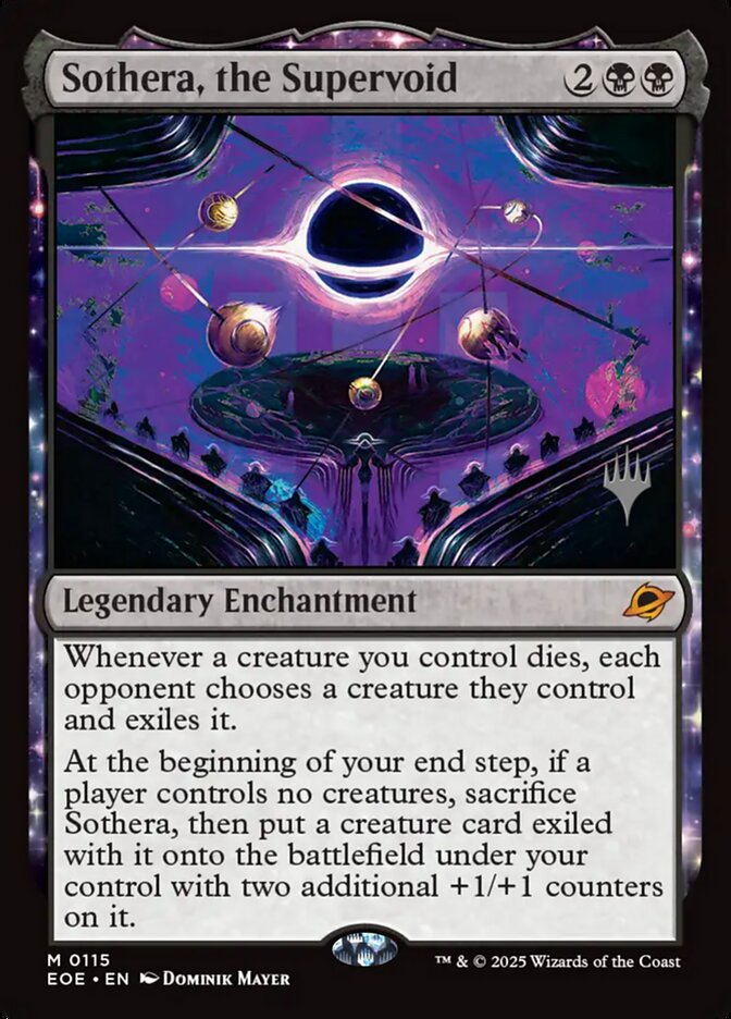 Sothera, the Supervoid, Edge Of Eternities Promos Card Art