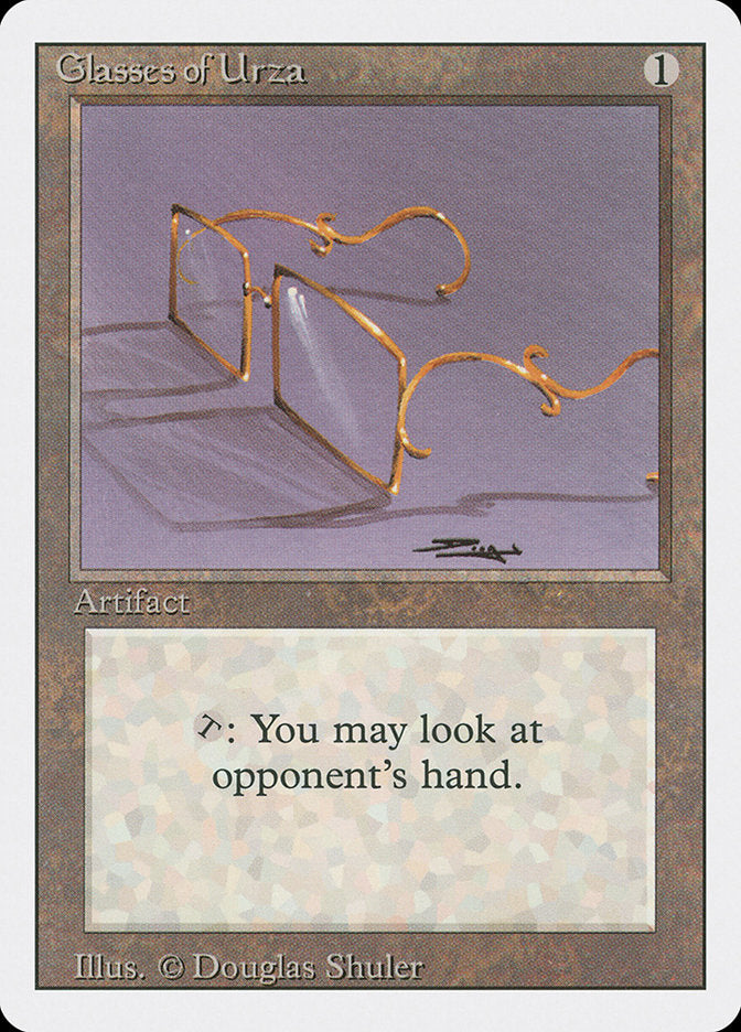 Glasses of Urza, Revised edition Card Art