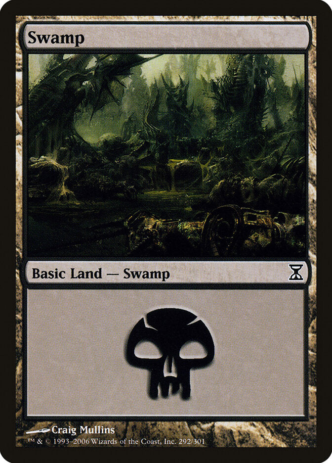 Swamp, Time Spiral Card Art