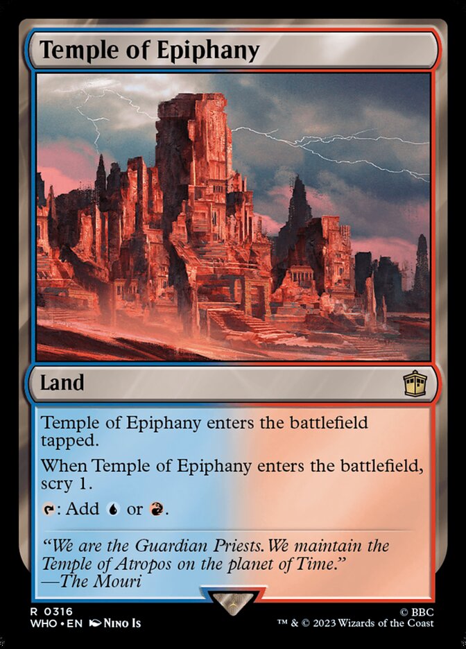 Temple of Epiphany, Doctor who Card Art
