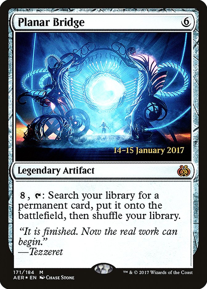 Planar Bridge, Aether revolt promos Card Art