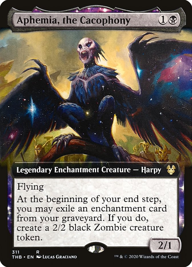 Aphemia, the Cacophony, Theros beyond death Card Art