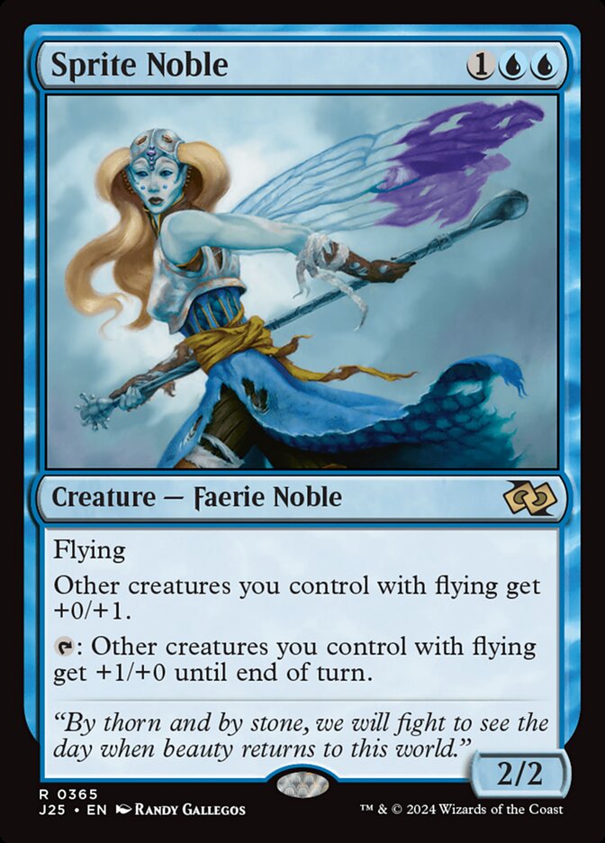 Sprite Noble, Foundations jumpstart Card Art