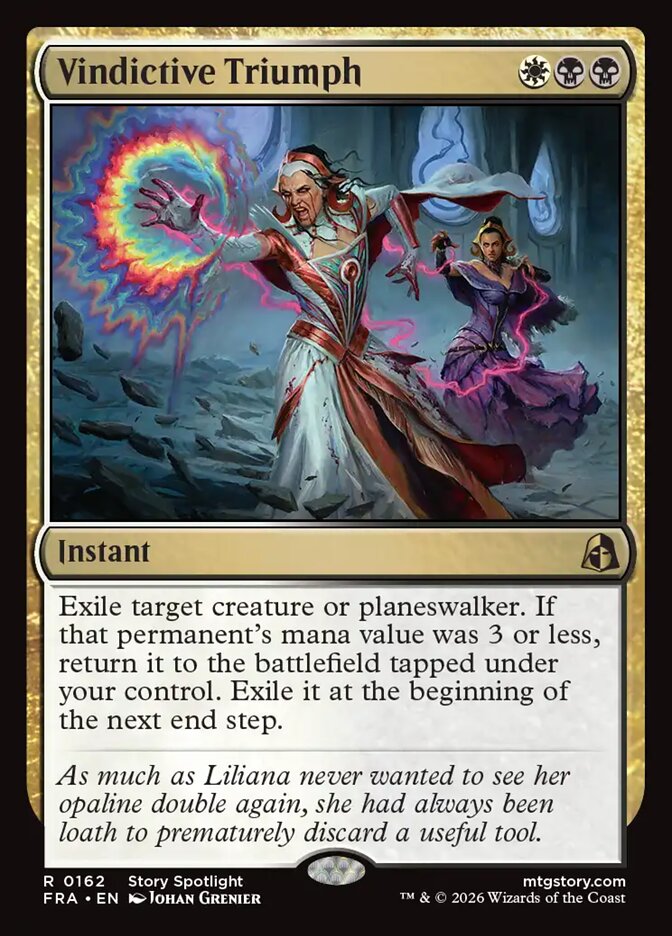 Vindictive Triumph, Reality Fracture Card Art