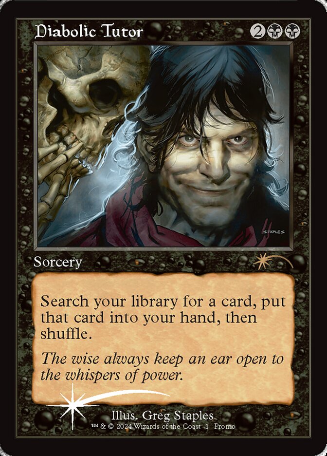 Diabolic Tutor - Foil