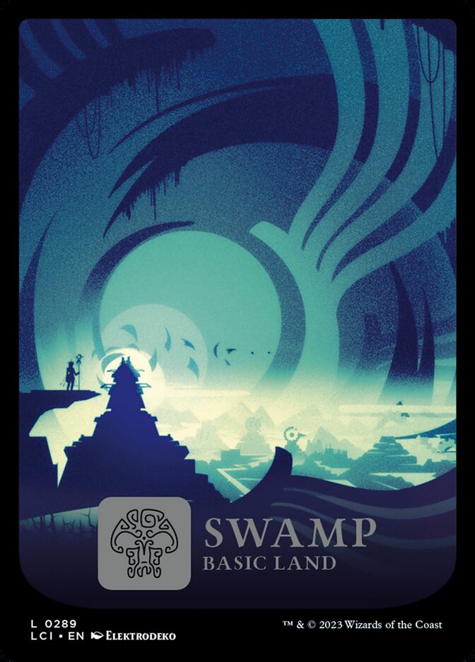 Swamp, The Lost Caverns Of Ixalan Card Art