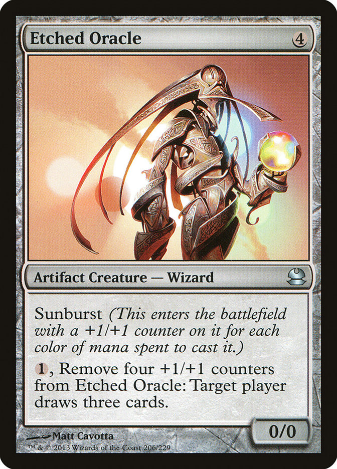Etched Oracle, Modern masters Card Art