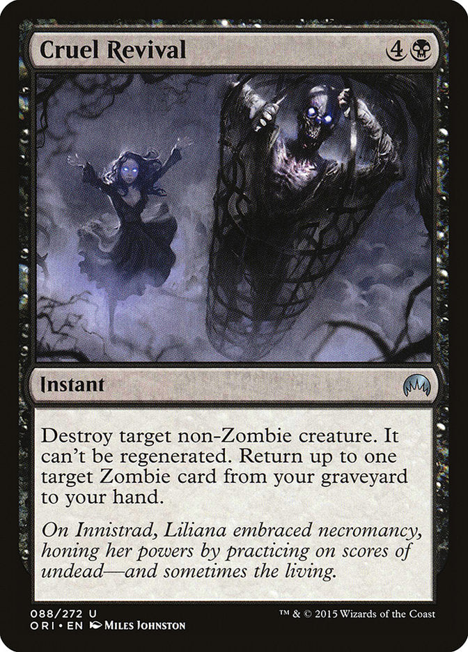 Cruel Revival, Magic Origins Card Art