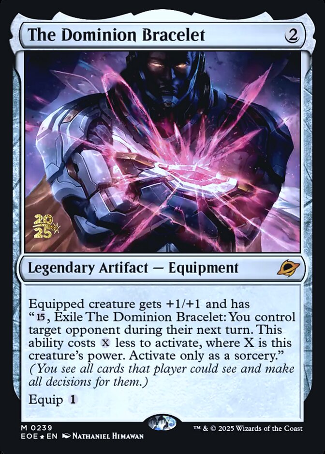 The Dominion Bracelet, Edge Of Eternities Promos Card Art