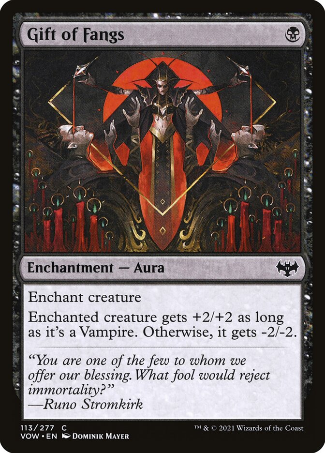 Gift of Fangs, Innistrad: crimson vow Card Art