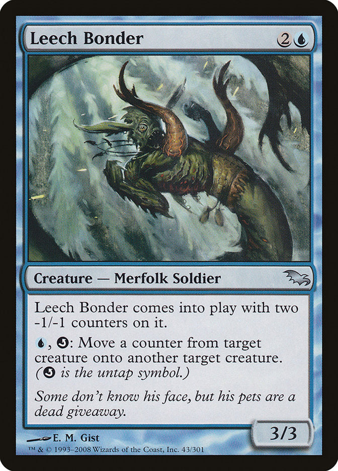 Leech Bonder, Shadowmoor Card Art
