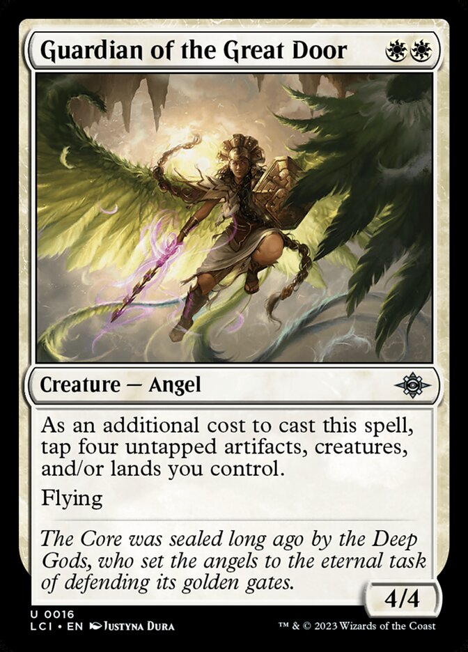 Guardian of the Great Door, The lost caverns of ixalan Card Art