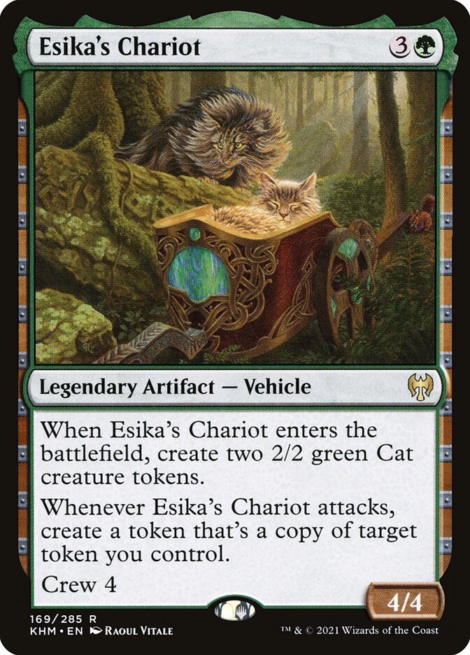 Esika's Chariot, Kaldheim Card Art