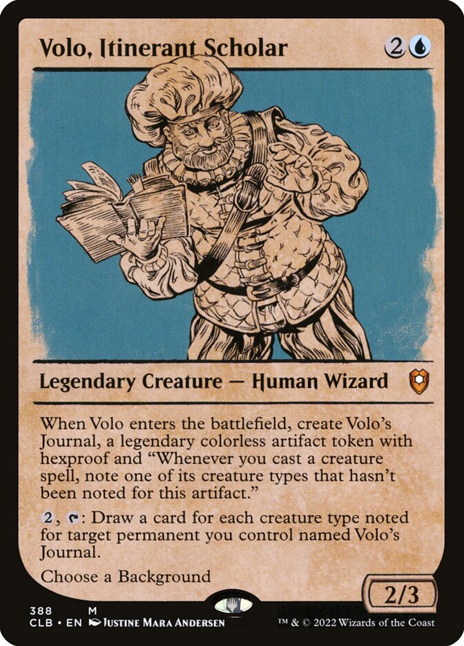 Volo, Itinerant Scholar - Foil