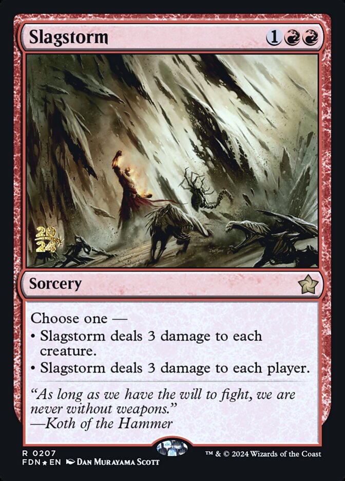 Slagstorm - Foil
