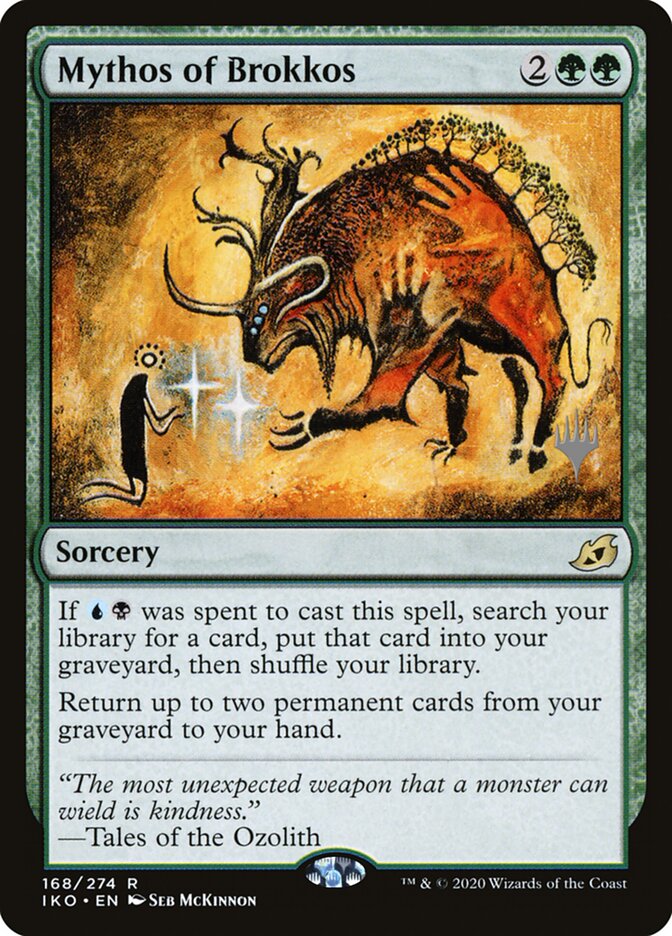 Mythos of Brokkos, Ikoria: Lair Of Behemoths Promos Card Art