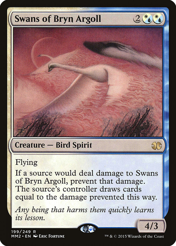 Swans of Bryn Argoll, Modern masters 2015 Card Art