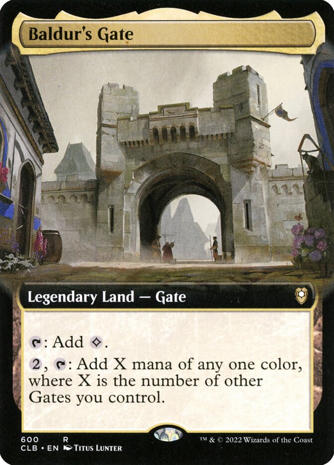 Baldur's Gate, Commander legends: battle for baldur's gate Card Art
