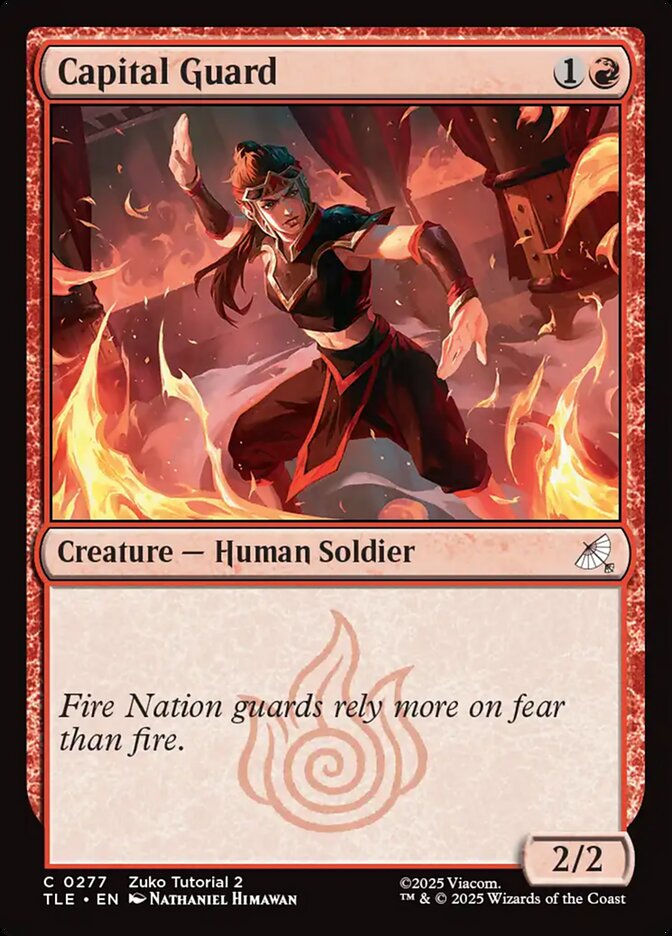 Capital Guard, Avatar: The Last Airbender Eternal Card Art
