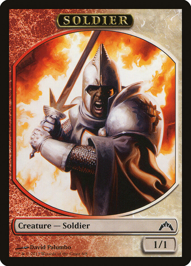 Soldier, Gatecrash Tokens Card Art