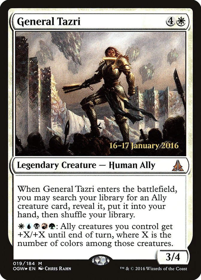 General Tazri, Oath Of The Gatewatch Promos Card Art