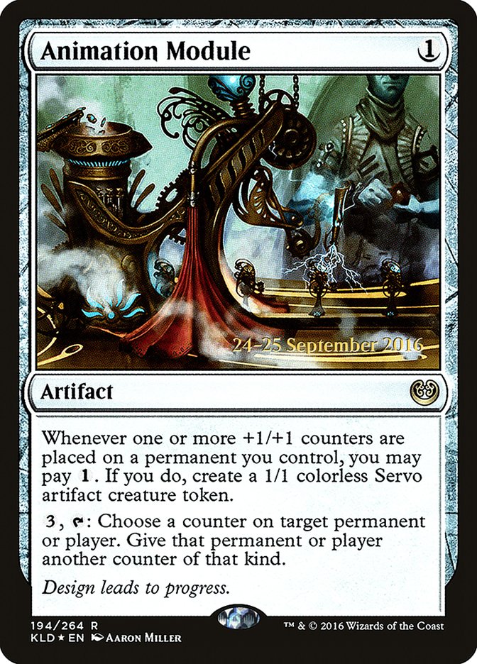 Animation Module, Kaladesh promos Card Art
