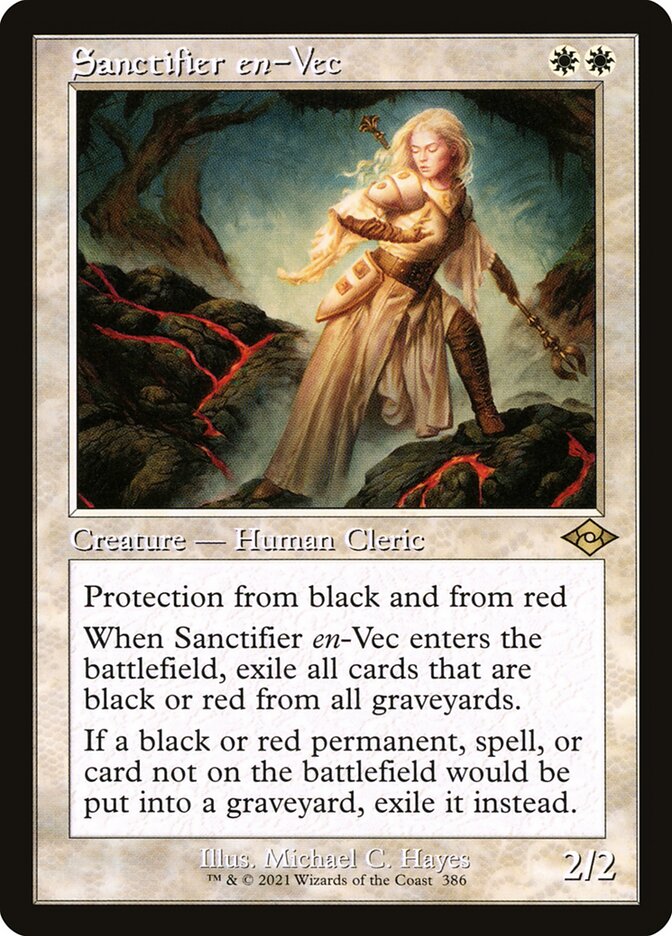 Sanctifier en-Vec, Modern horizons 2 Card Art