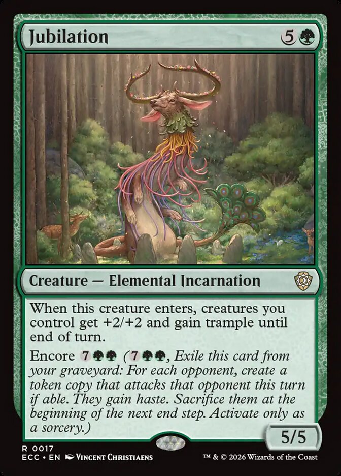 Jubilation, Lorwyn Eclipsed Commander Card Art