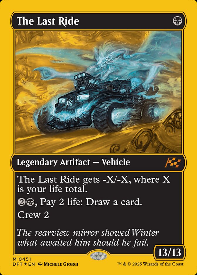 The Last Ride - Firstplace Foil