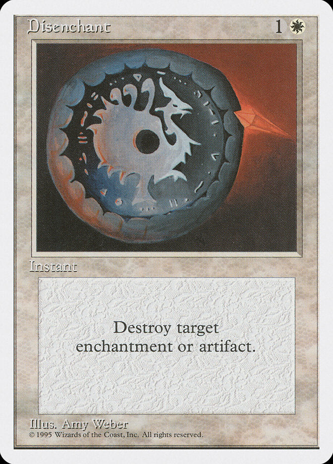 Disenchant, Fourth edition Card Art