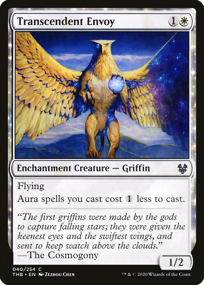 Transcendent Envoy, Theros Beyond Death Card Art