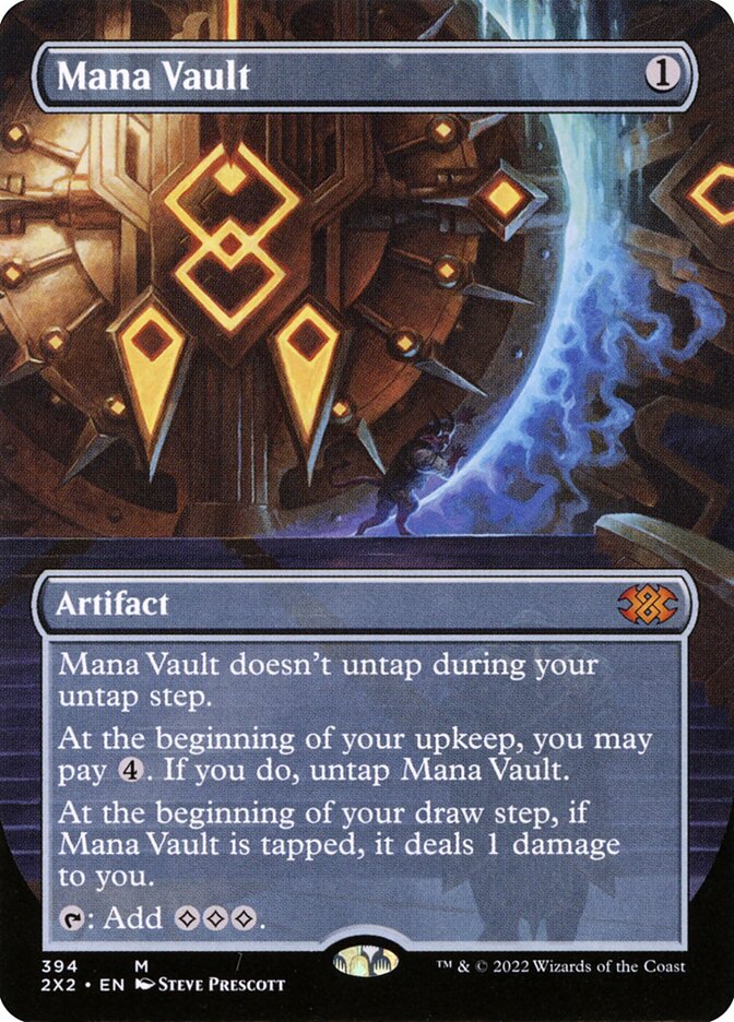 Mana Vault, Double Masters 2022 Card Art