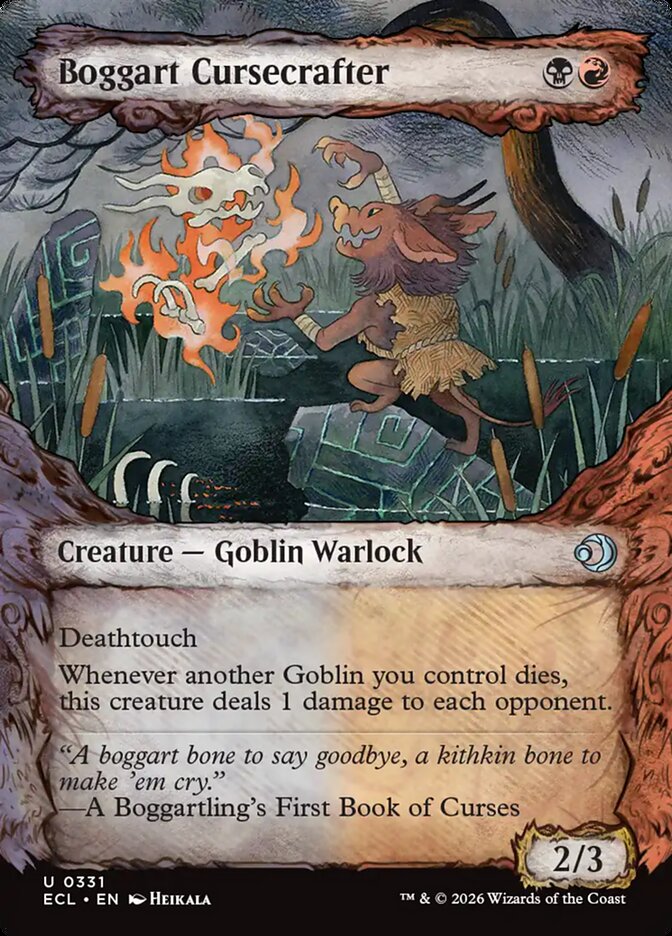 Boggart Cursecrafter, Lorwyn Eclipsed Card Art