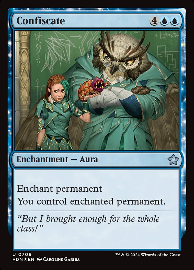Confiscate, Foundations Card Art