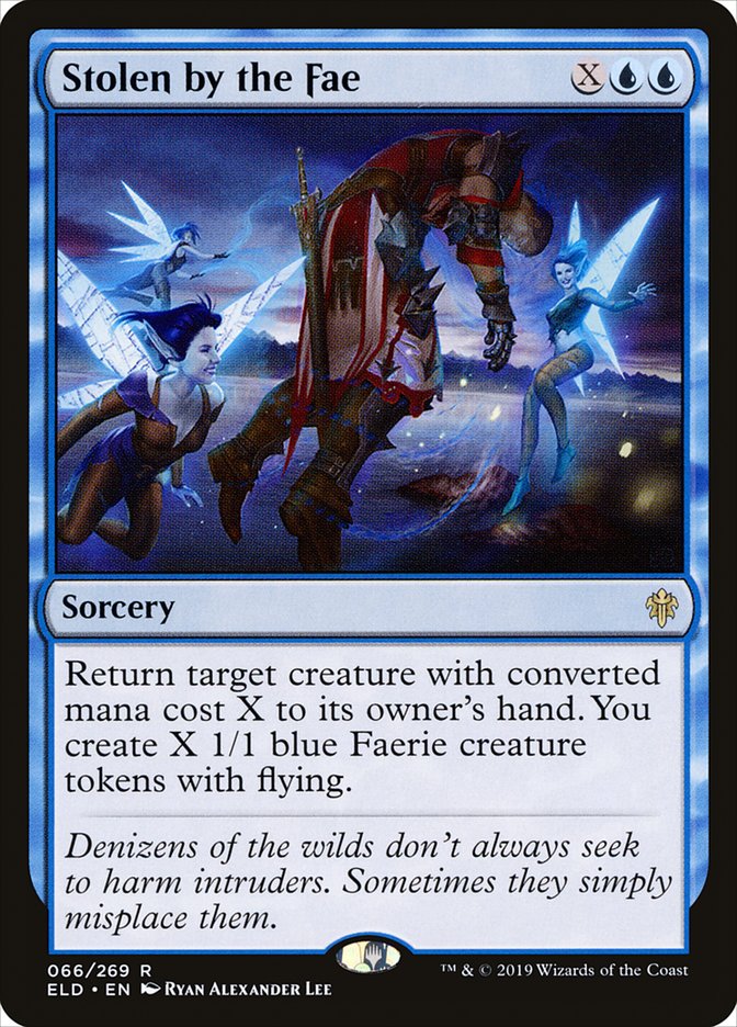 Stolen by the Fae, Throne of eldraine Card Art