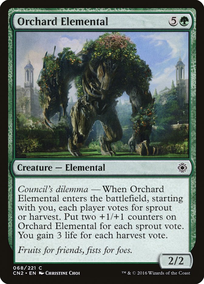 Orchard Elemental, Conspiracy: take the crown Card Art