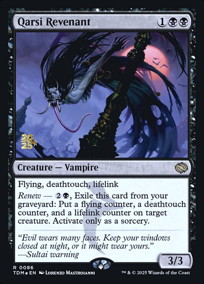 Qarsi Revenant, Tarkir: Dragonstorm Promos Card Art