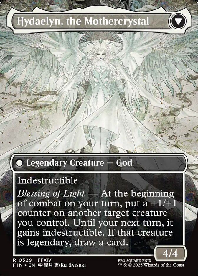 Venat, Heart of Hydaelyn // Hydaelyn, the Mothercrystal, Final fantasy Card Art