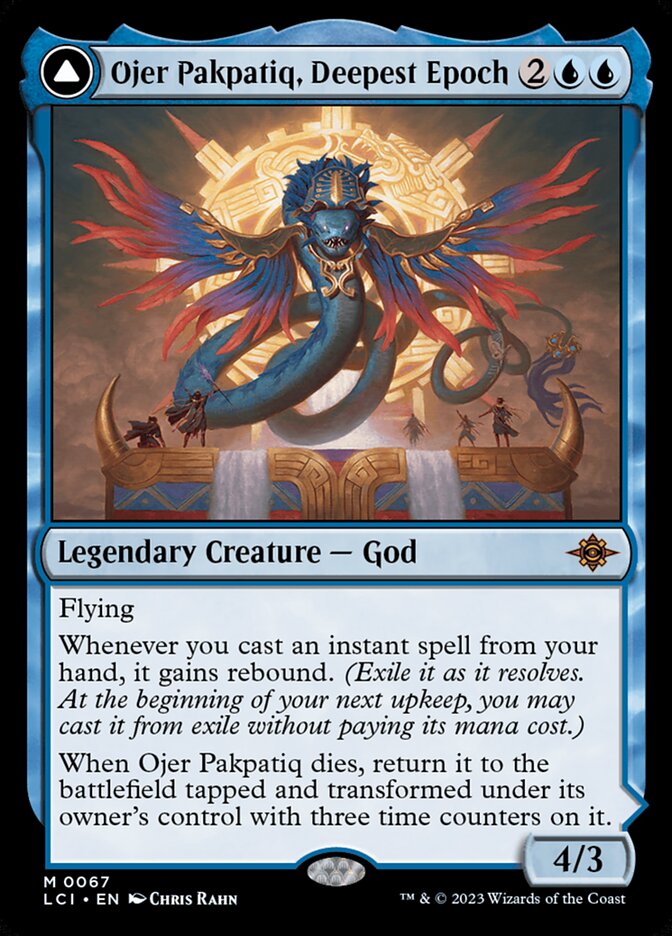 Ojer Pakpatiq, Deepest Epoch // Temple of Cyclical Time, The lost caverns of ixalan Card Art