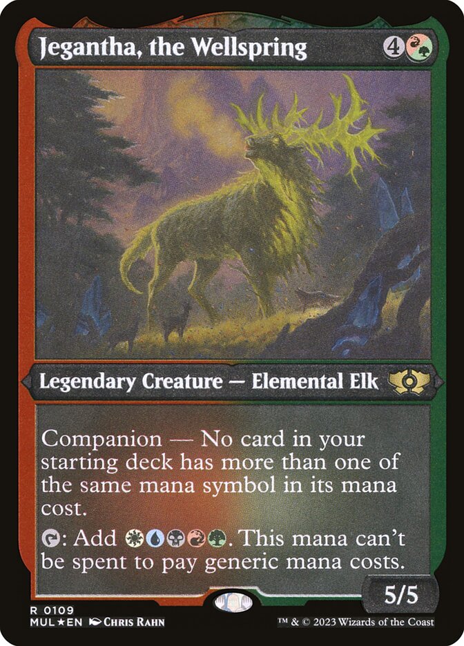 Jegantha, the Wellspring - Etched Foil