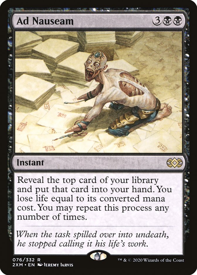 Ad Nauseam, Double masters Card Art
