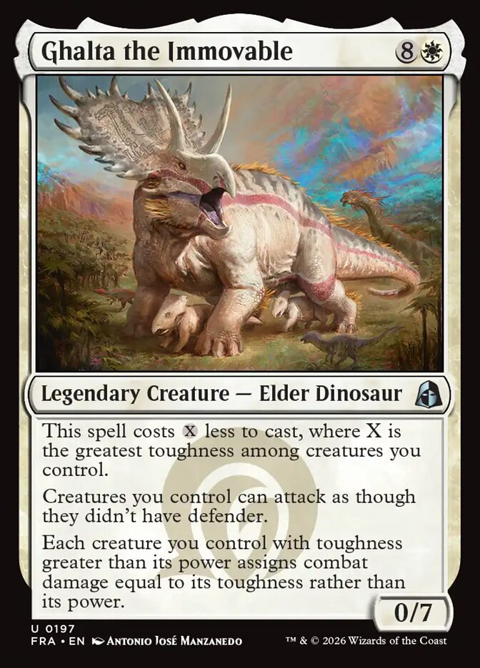Ghalta the Immovable, Reality Fracture Card Art