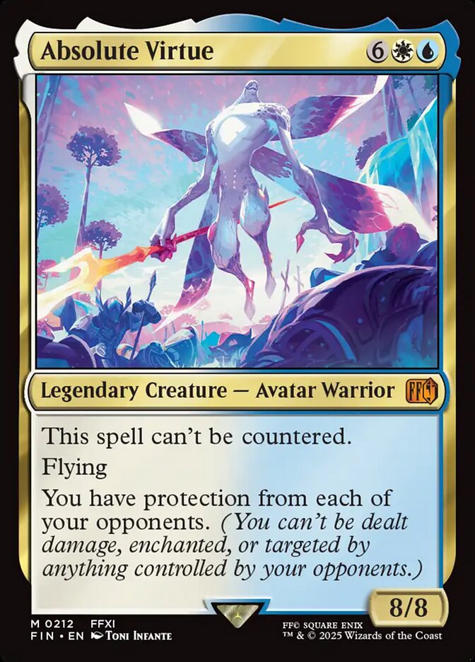 Absolute Virtue, Final fantasy Card Art