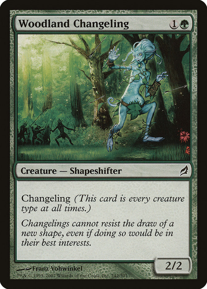Woodland Changeling, Lorwyn Card Art