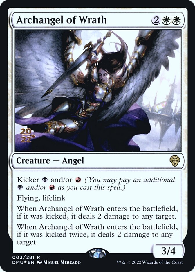 Archangel of Wrath - Foil